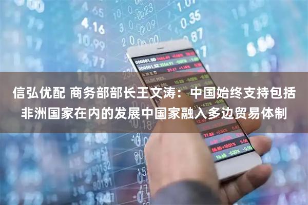 信弘优配 商务部部长王文涛：中国始终支持包括非洲国家在内的发展中国家融入多边贸易体制