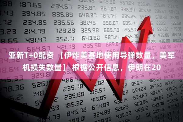 亚新T+0配资 【伊炸美基地使用导弹数量，美军机损失数量】 根据公开信息，伊朗在20